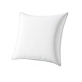 Novilla Almohada 65x65cm para Dormir | Relleno de Fibra Hueca Siliconada | Almohadas Antiarrugas con Cremallera | Oeko-Tex | Medio Blando | Altura Ajustable | Transpirable y Suave al Tacto | 1400g