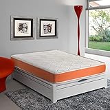 SmartCell Colchón viscoelástico, 140x200 x 18 cm, Alta Densidad, máxima ventilación, antiácaros Visco, poliéster